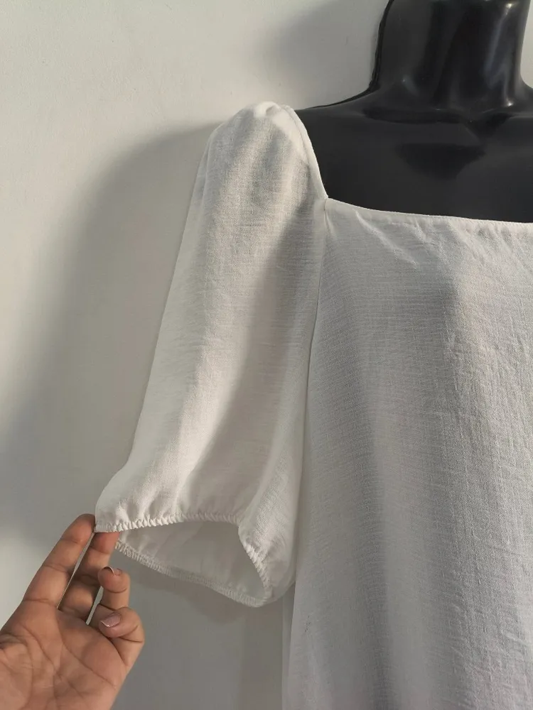 Blusa Feminina Branca da Yessica - Tam. GG