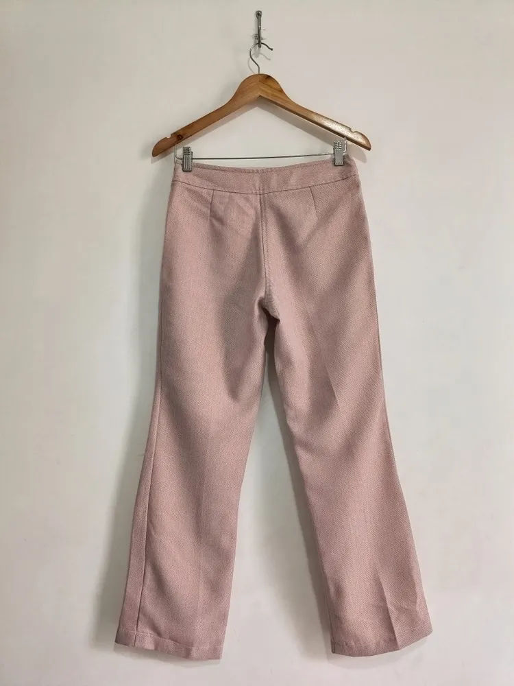 Calça de Alfaiataria Rosa da Barreds - Tam. 38