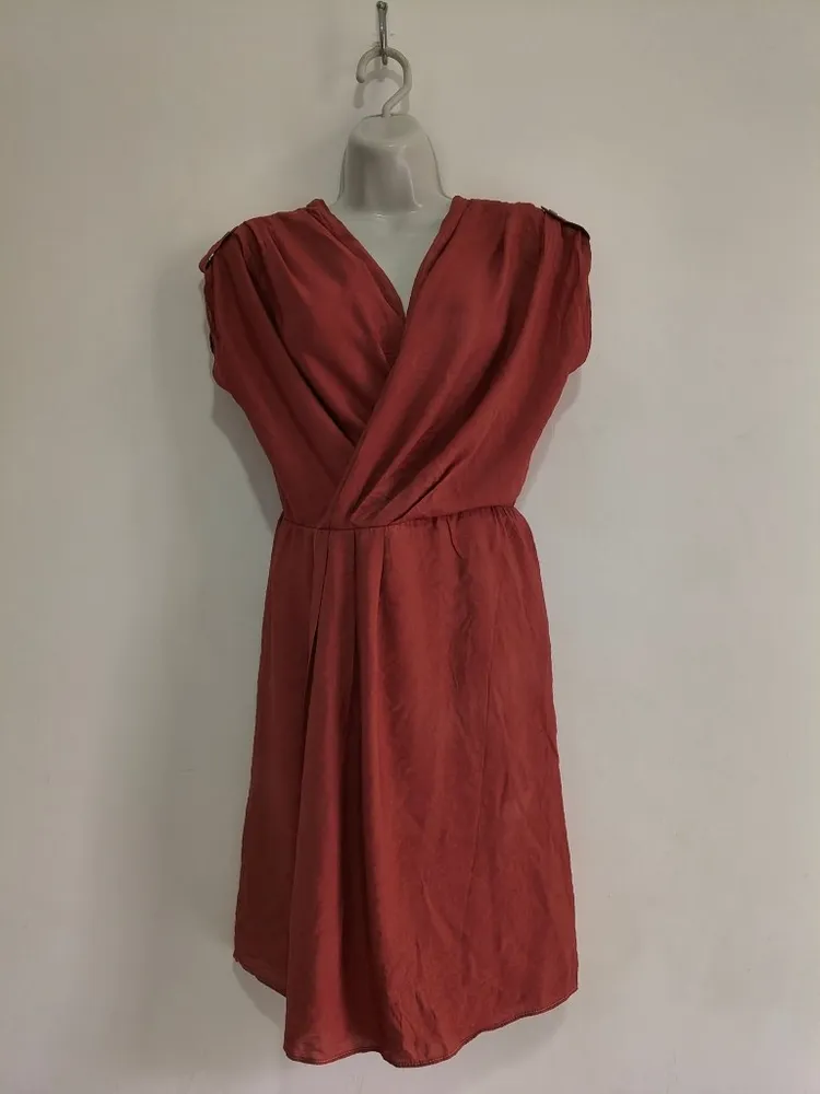 Vestido Terracota da COLLINS - Tam. P