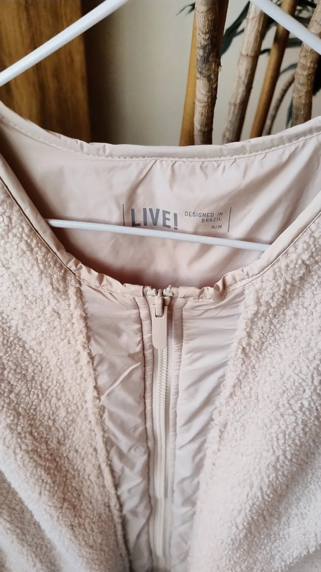 Maxi Colete Teddy Nude da Live!