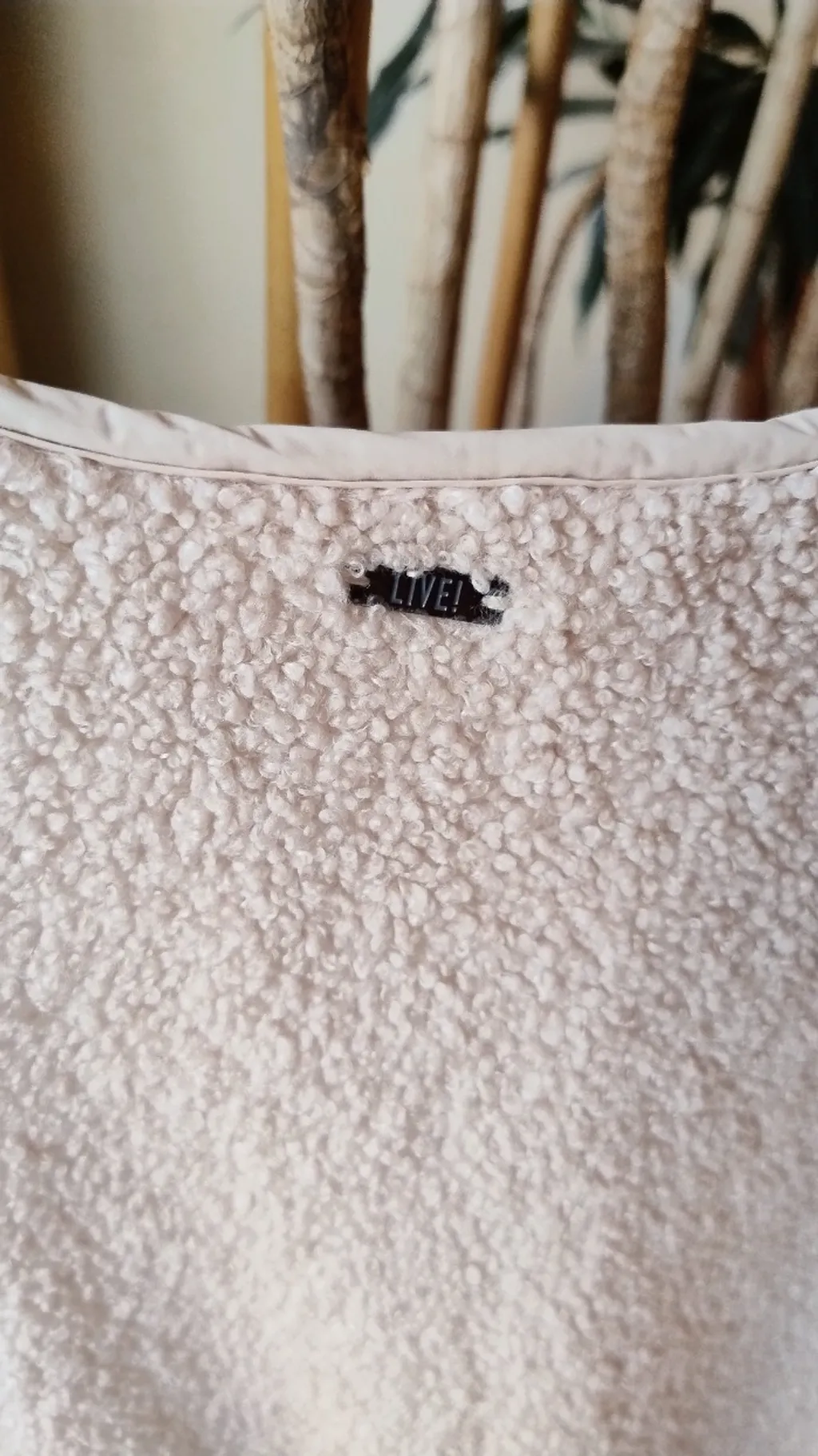 Maxi Colete Teddy Nude da Live!