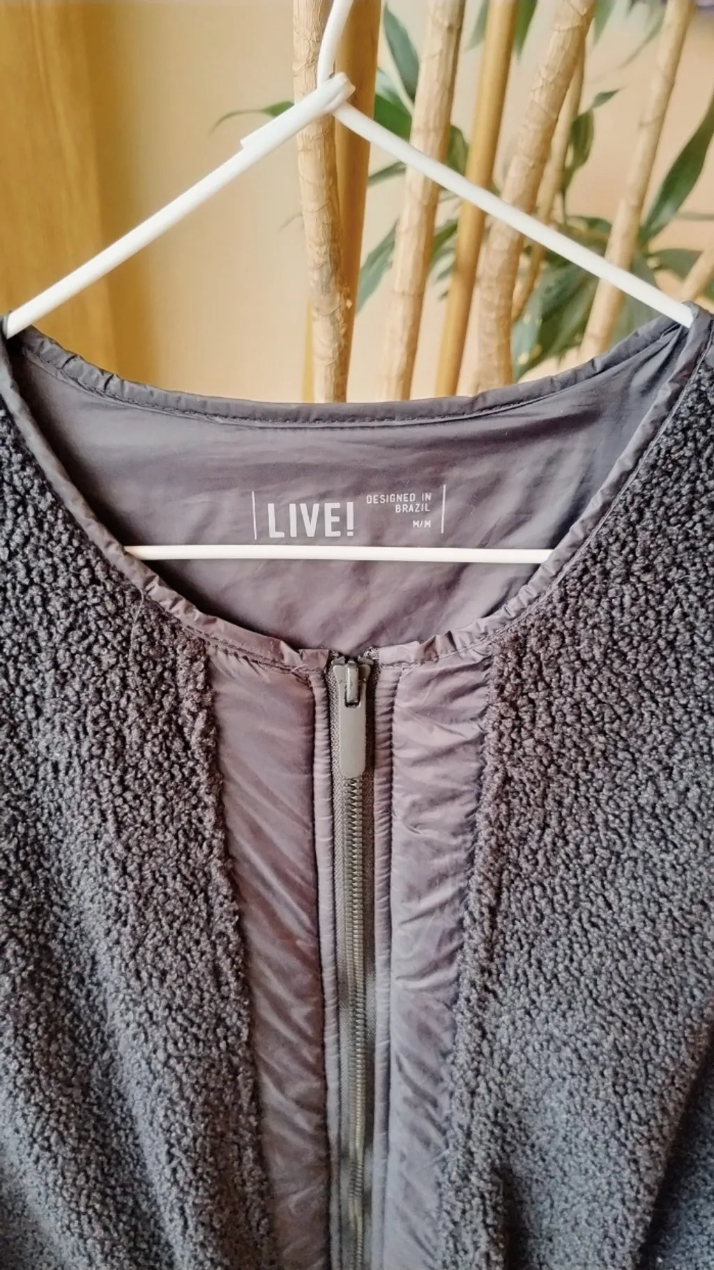 Maxi Colete Teddy Preto da Live!