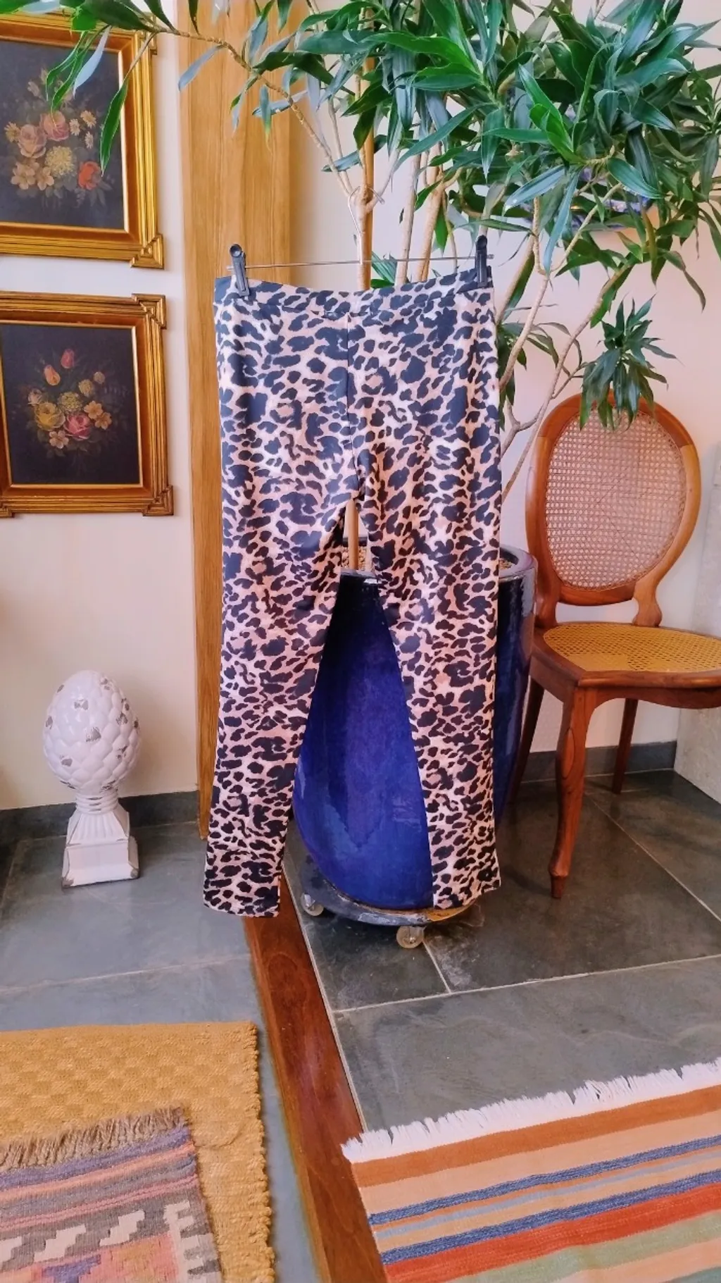 Calça Legging Animal Print Estilo Fitness da Just Be