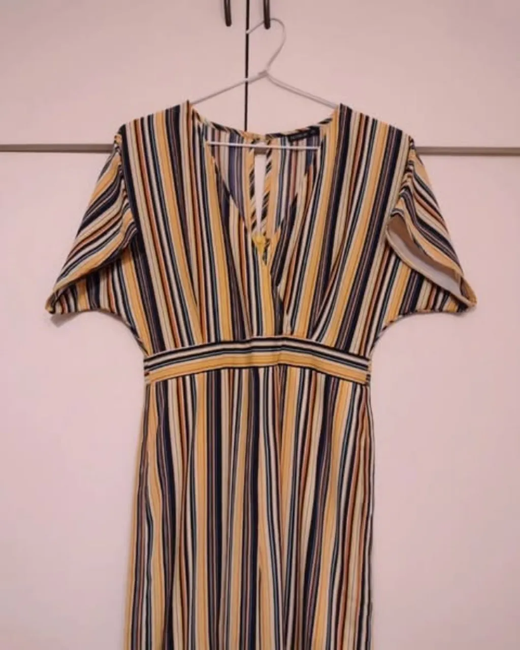 Macacão Amarelo Listrado da Cotton On