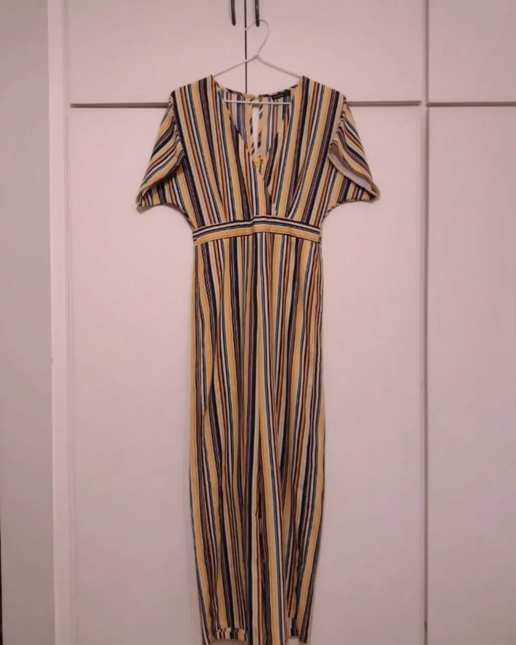 Macacão Amarelo Listrado da Cotton On