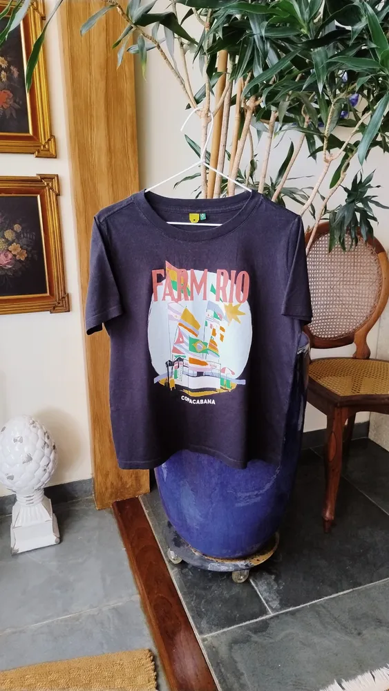 T-shirt Farm Rio Copacabana Preta