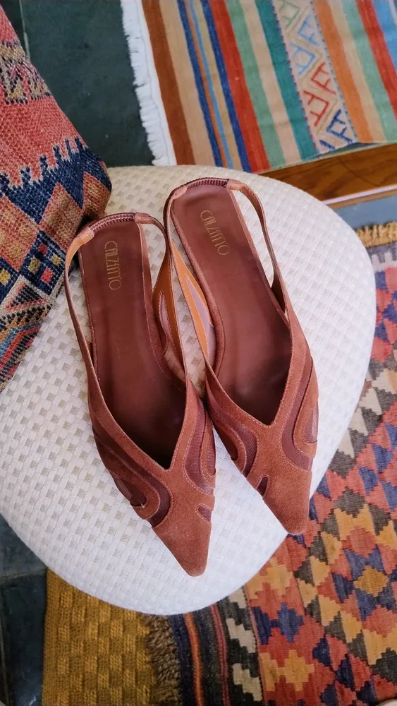 Slingback Marrom da Calzatto