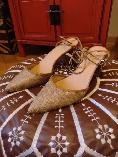 Sapato de Ráfia da Viviana Calçados
