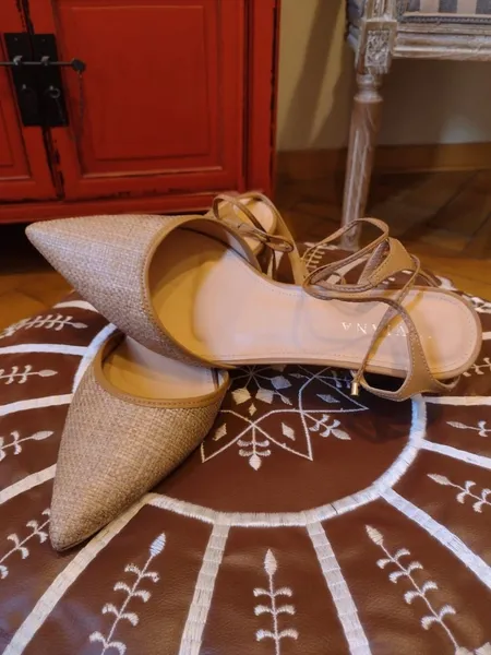 Sapato de Ráfia da Viviana Calçados