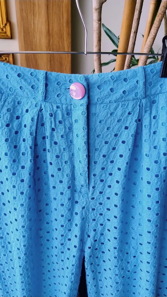 Calça Laise Turquesa da NV