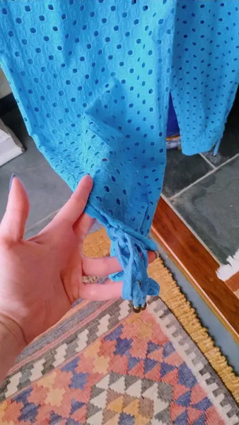 Calça Laise Turquesa da NV