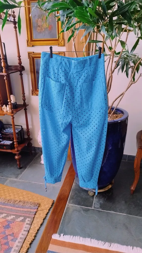 Calça Laise Turquesa da NV