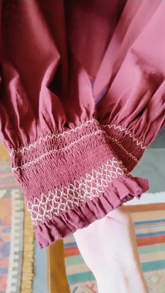 Bata Boho Vinho da Zara