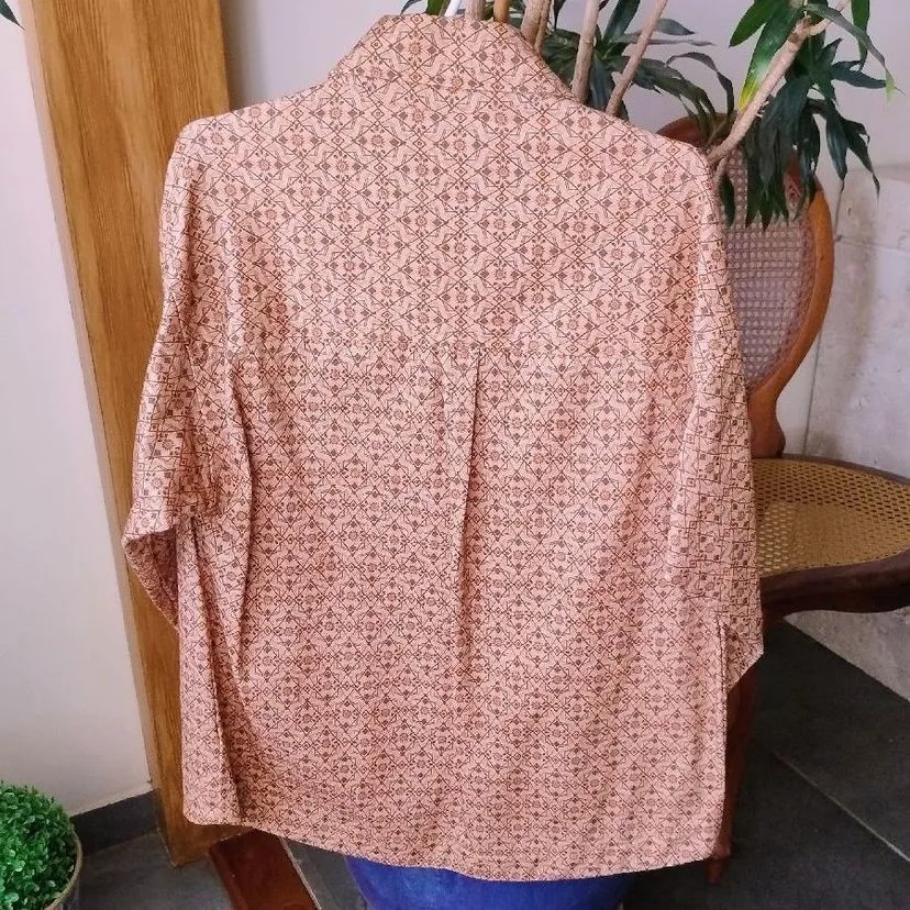 Jaqueta de Sarja Estampada da Garage Rio