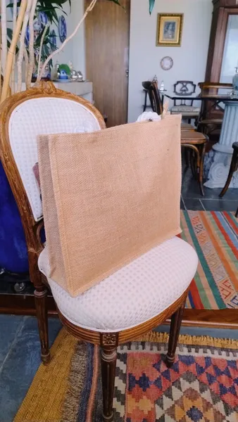 Bolsa de Ráfia Lelive com Alça de Corda