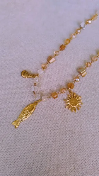 Colar Boho com Pingentes de Mar