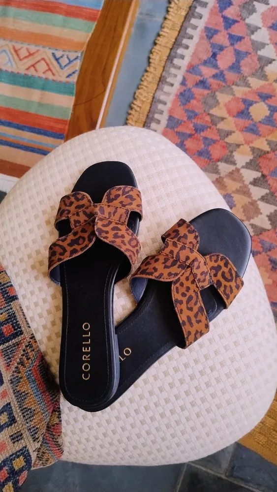 Rasteirinha Corello Animal Print
