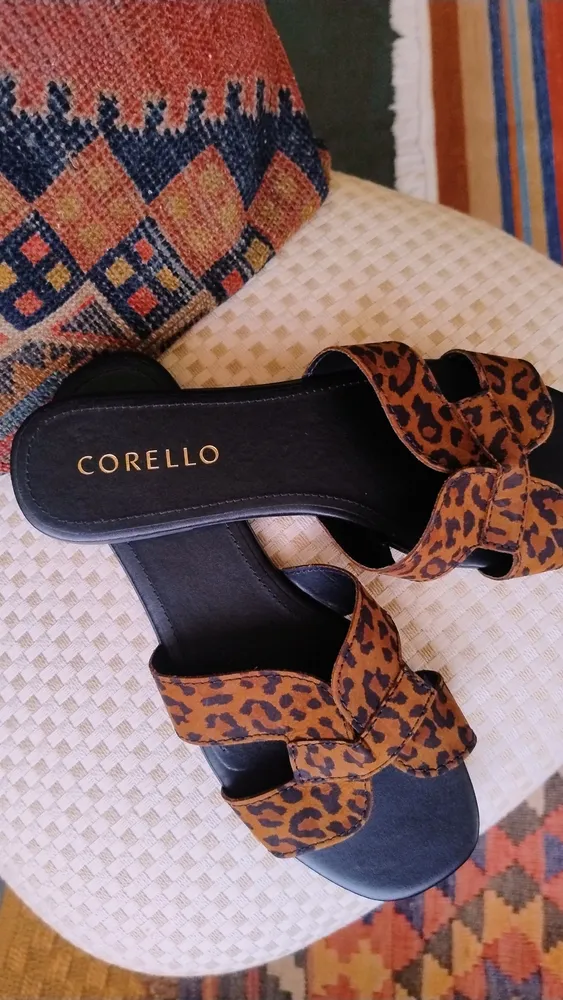 Rasteirinha Corello Animal Print