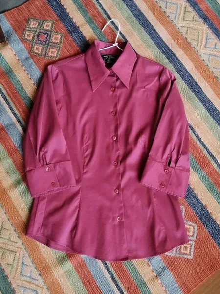 Camisa Zara Woman Magenta