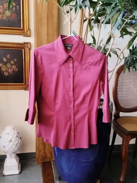 Camisa Zara Woman Magenta
