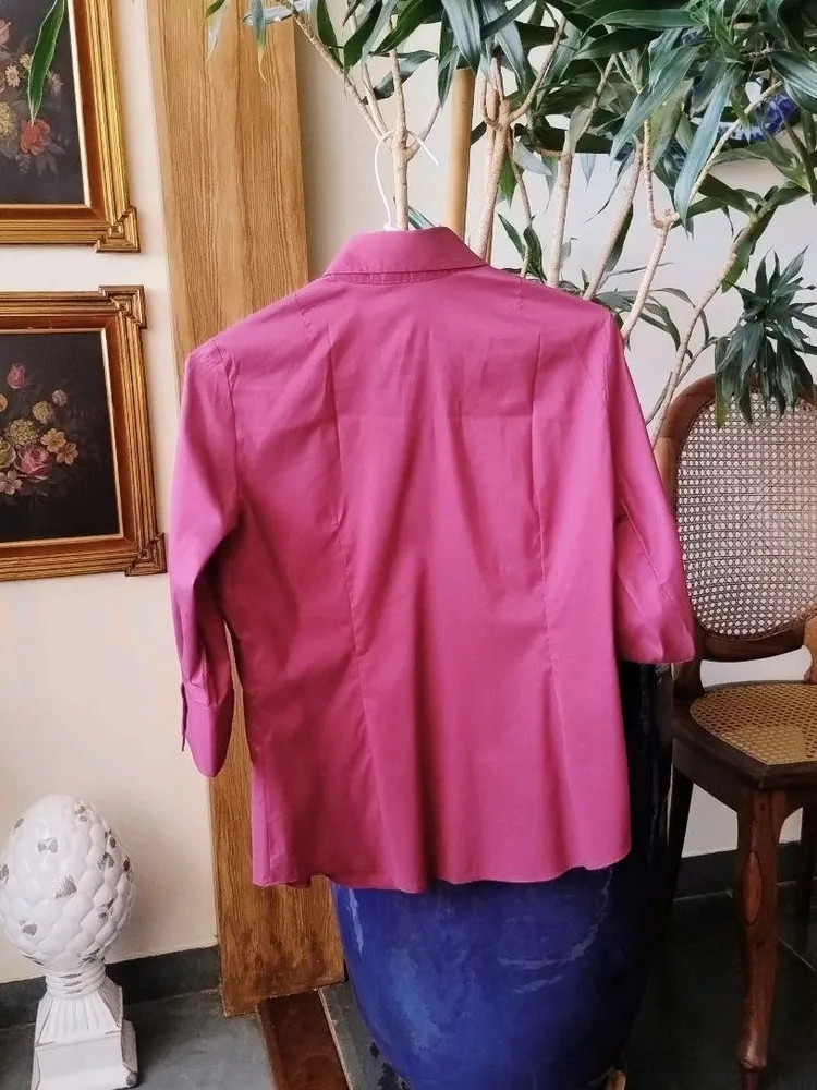 Camisa Zara Woman Magenta