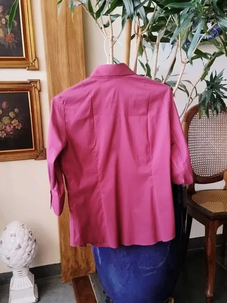 Camisa Zara Woman Magenta