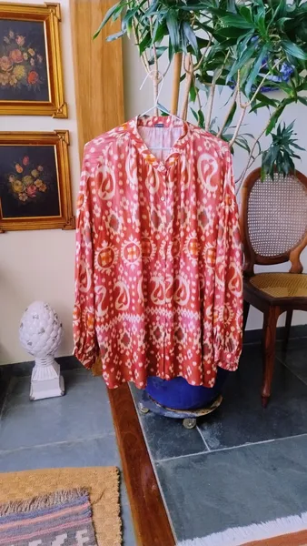 Camisa Cantão Oversized Boho