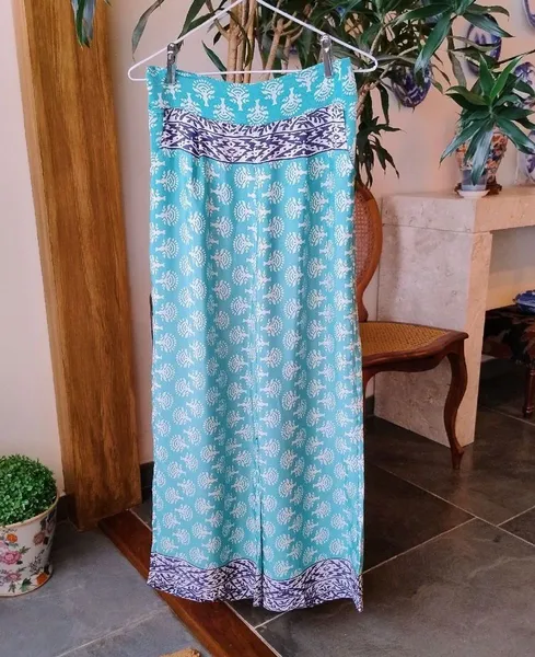 Calça Pantalona Boho Chic da Souq