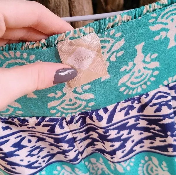 Calça Pantalona Boho Chic da Souq