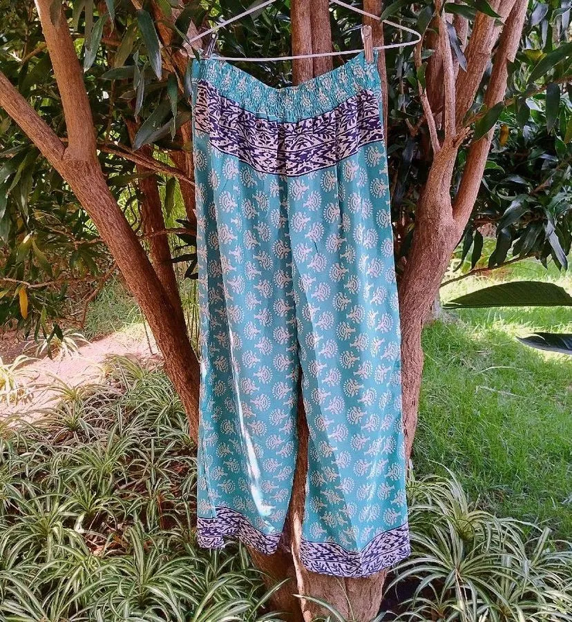 Calça Pantalona Boho Chic da Souq