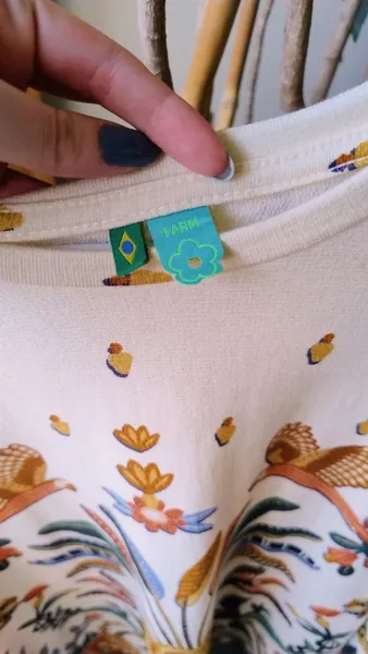 Vestido de Moletom Floresta Chic da Farm