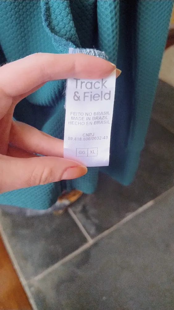 Casaquinho Fitness Verde Esmeralda Track & Field