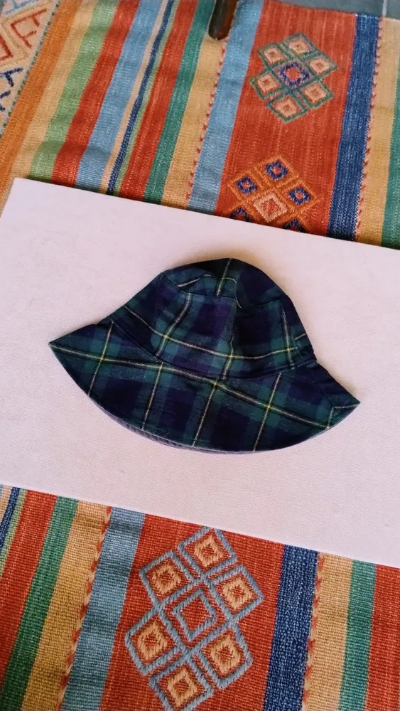 Chapéu Bucket Xadrez