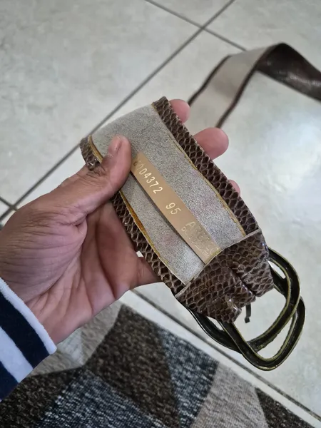 cinto de cobra