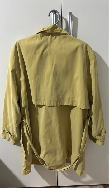 sobretudo amarele bege anos 80 ou 90