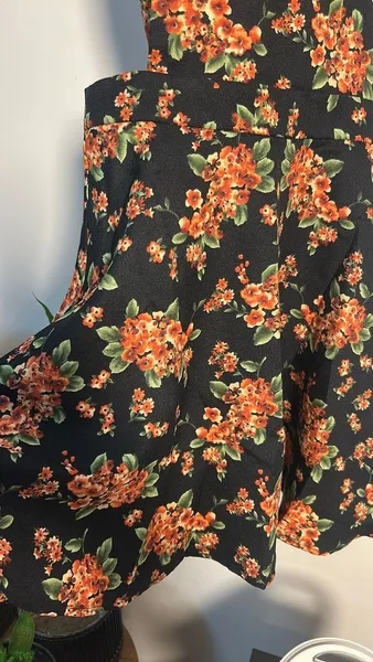 jardineira florida forever 21 usada 1x