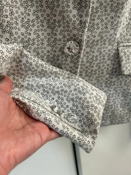 blazer swarovski e cea com pedraria da marca!