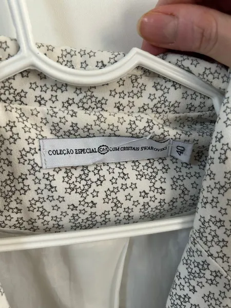 blazer swarovski e cea com pedraria da marca!
