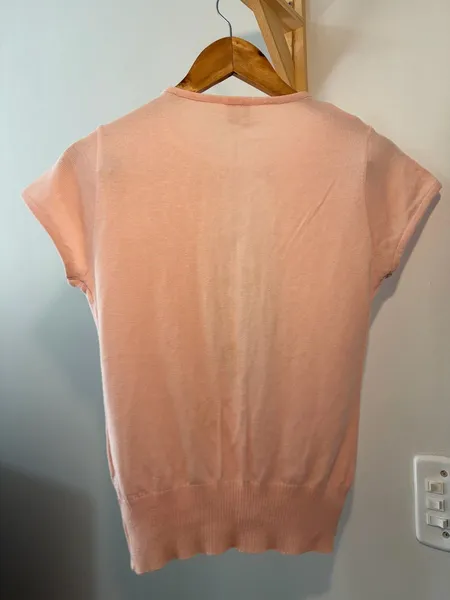 blusa maria filó bailarina rosa pp