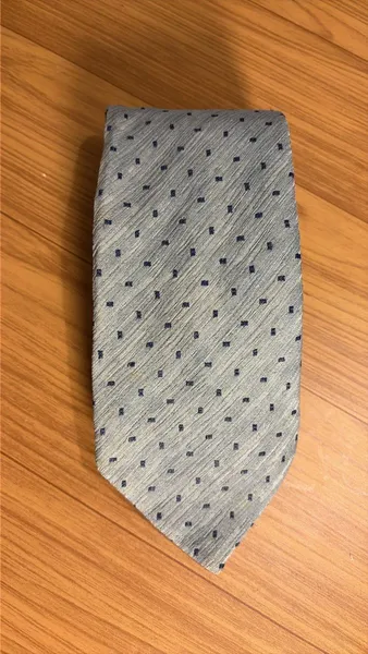 gravata armani collezioni cinza