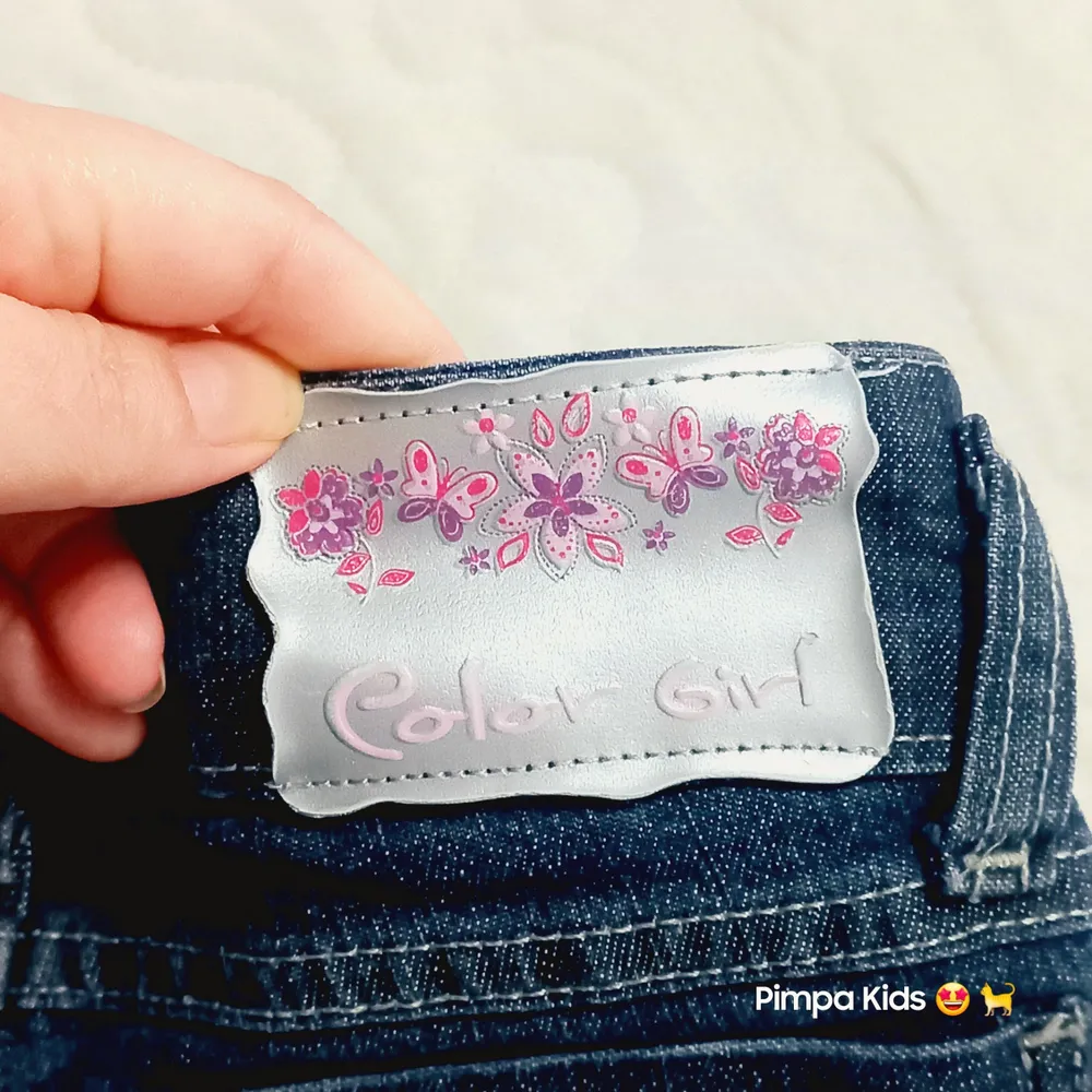 Calça jeans infantil Color Girl tam 4