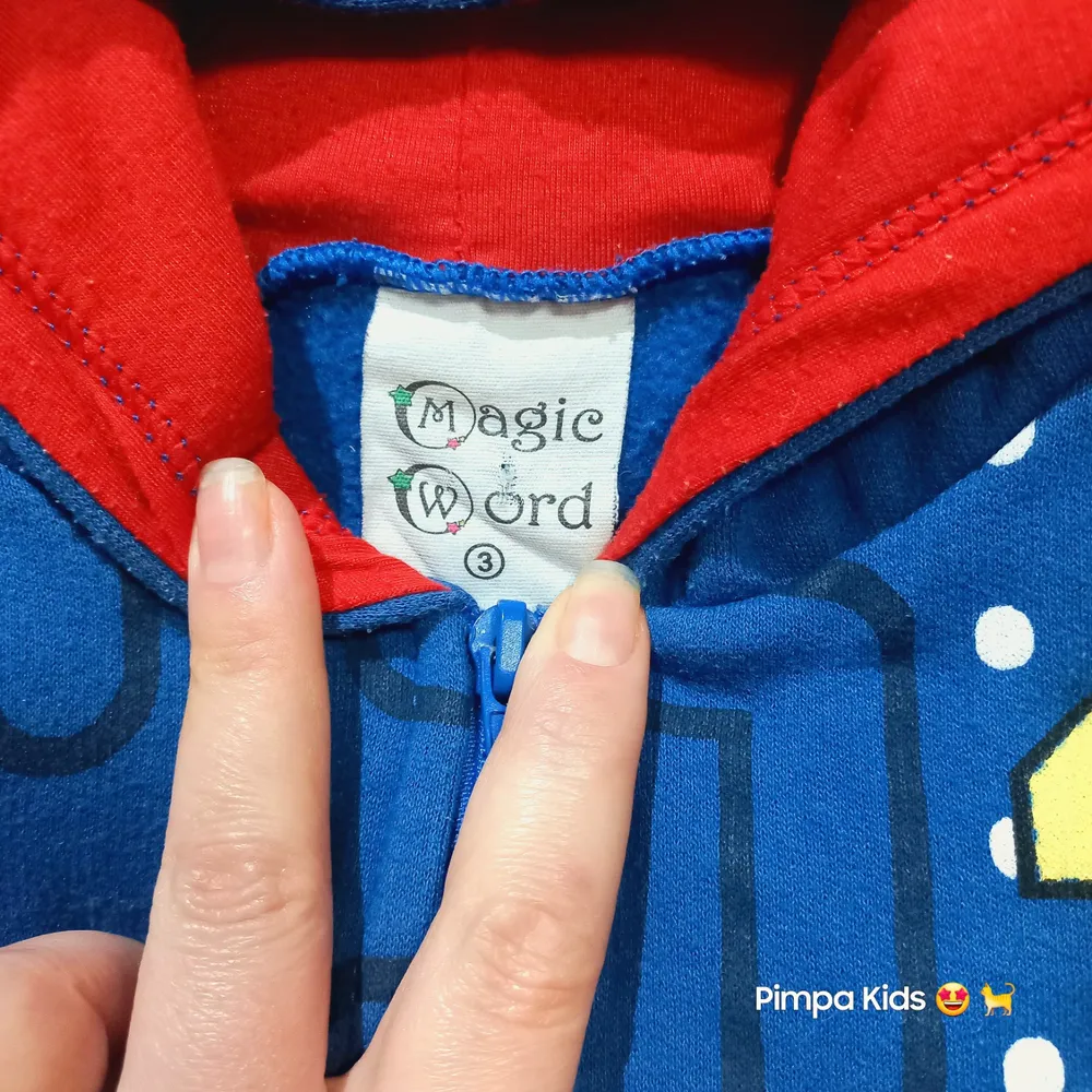 Jaqueta infantil tam 3 usada Magic Word