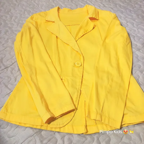Blazer feminino amarelo tam P Onda Urbana
