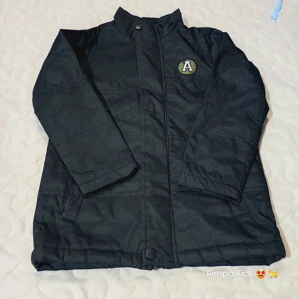 Jaqueta infantil em nylon acolchoada tam 4