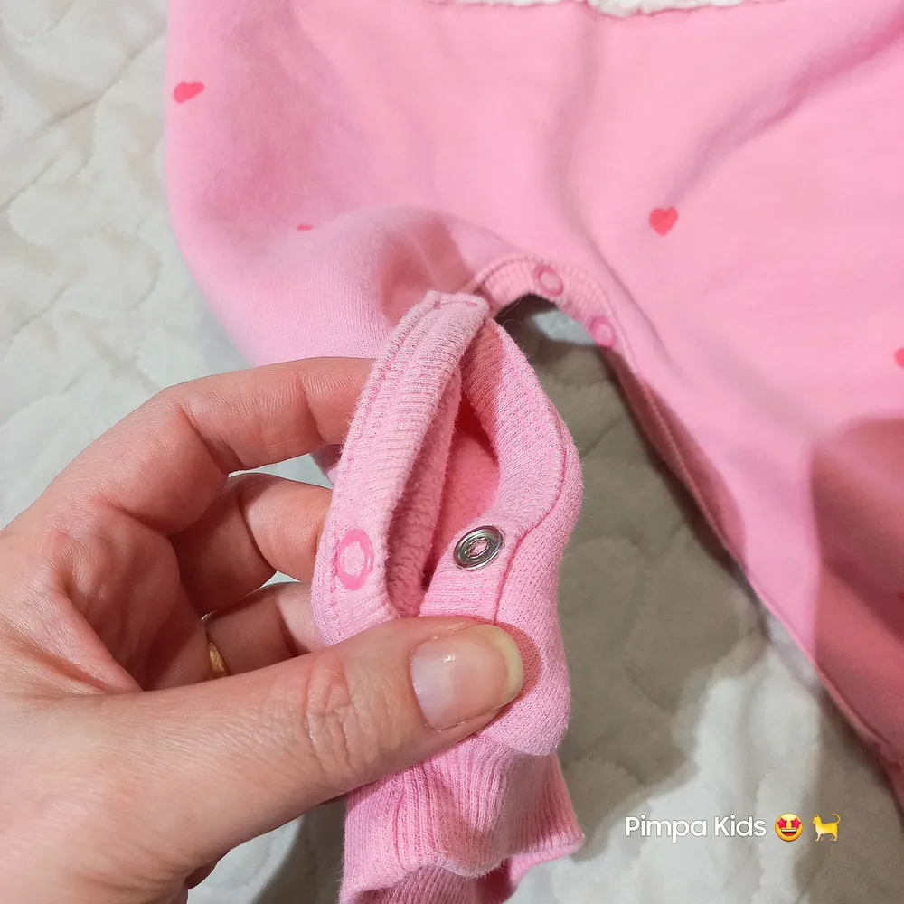 Macacão pijama Kamylus tam M (3/6 meses)