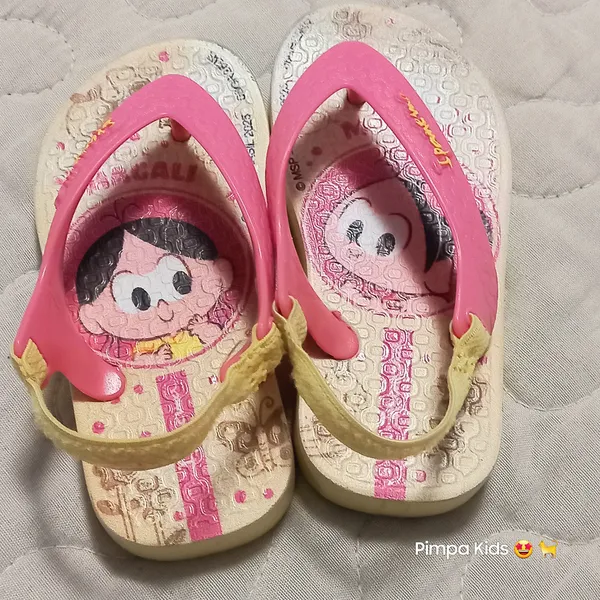 Chinelo Ipanema Baby Turma da Mônica tam 19