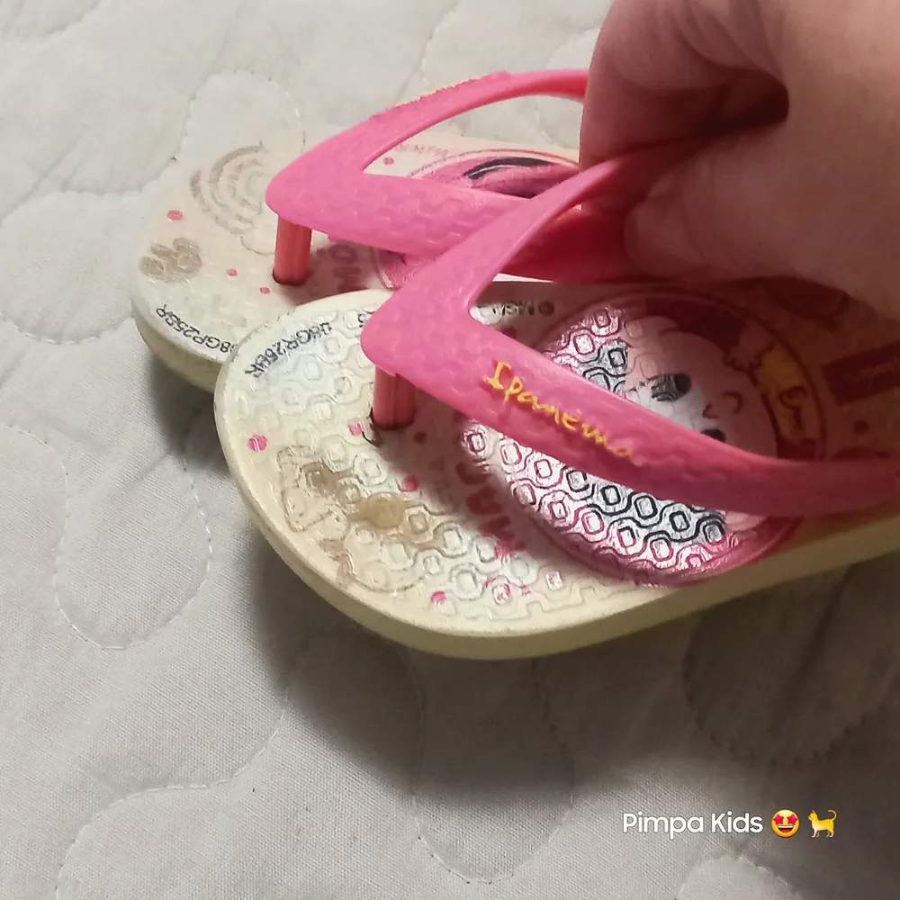 Chinelo Ipanema Baby Turma da Mônica tam 19