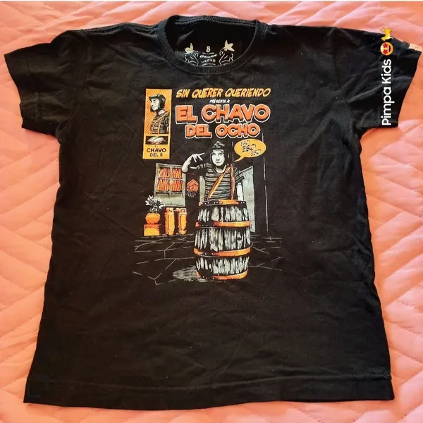 Camiseta infantil do Chaves tam 8