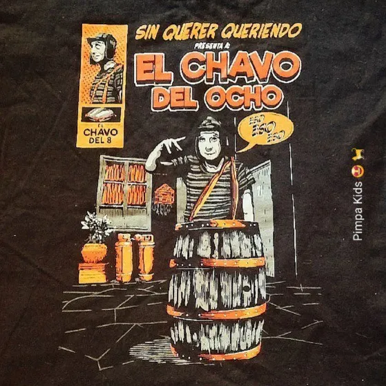 Camiseta infantil do Chaves tam 8