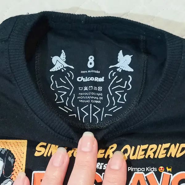 Camiseta infantil do Chaves tam 8